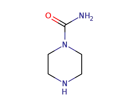 Molecular Structure of 5623-95-0 (piperazine-1-carboxamide)