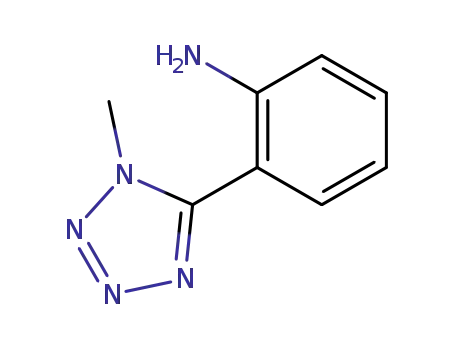 Molecular Structure of 858484-20-5 (2-(1-methyl-1H-tetrazol-5-yl)aniline)