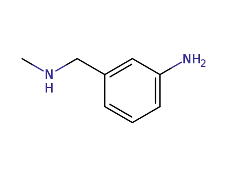 Molecular Structure of 18759-96-1 (3-Aminobenzylmethylamine)