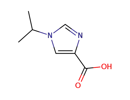 Molecular Structure of 917364-12-6 (1-ISOPROPYL-1H-IMIDAZOLE-4-CARBOXYLIC ACID)