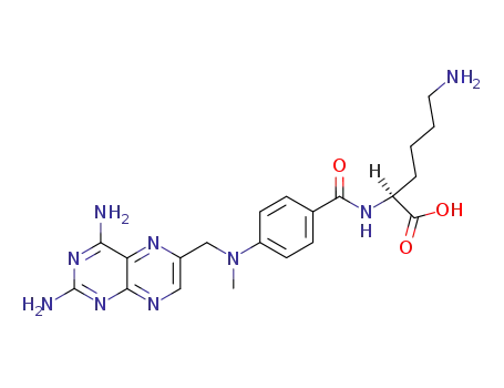 Molecular Structure of 80407-56-3 (lysine-methotrexate)