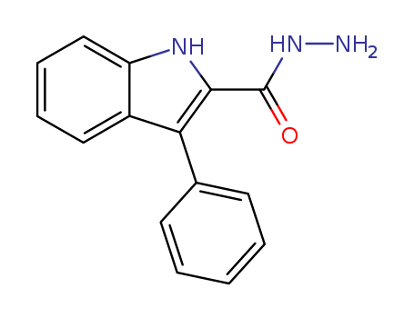 3-Phenyl-1H-indole-2-carbohydrazide