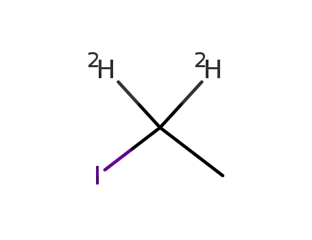Molecular Structure of 3652-82-2 (IODOETHANE-1,1-D2)