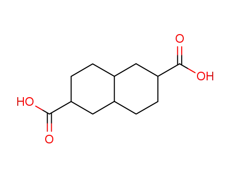 Molecular Structure of 7423-48-5 (2,6-Naphthalenedicarboxylic acid, decahydro-)