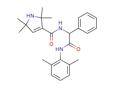 1H-Pyrrole-3-carboxamide,
N-[2-[(2,6-dimethylphenyl)amino]-2-oxo-1-phenylethyl]-2,5-dihydro-2,2,5
,5-tetramethyl-