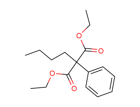 Molecular Structure of 7155-21-7 (diethyl butyl(phenyl)propanedioate)