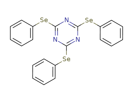 1,3,5-Triazine, 2,4,6-tris(phenylseleno)-