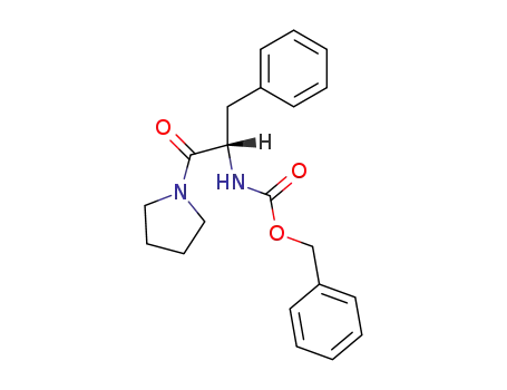 Carbamic acid, [2-oxo-1-(phenylmethyl)-2-(1-pyrrolidinyl)ethyl]-,
phenylmethyl ester, (S)-