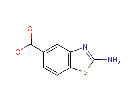 Molecular Structure of 101084-95-1 (5-Benzothiazolecarboxylicacid,2-amino-)