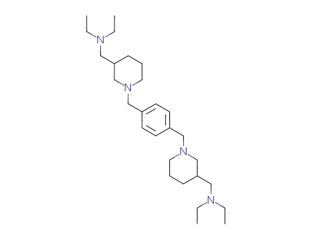 α,α'-bis<3-<(N,N-diethylamino)methyl>piperidino>-p-xylene