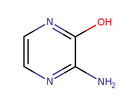Molecular Structure of 43029-19-2 (2-AMINO-3-HYDROXYPYRIMIDINE)