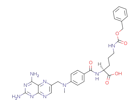 N<sup>α</sup>-(4-amino-4-deoxy-N<sup>10</sup>-methylpteroyl)-N<sup>δ</sup>-carbobenzoxy-L-ornithine