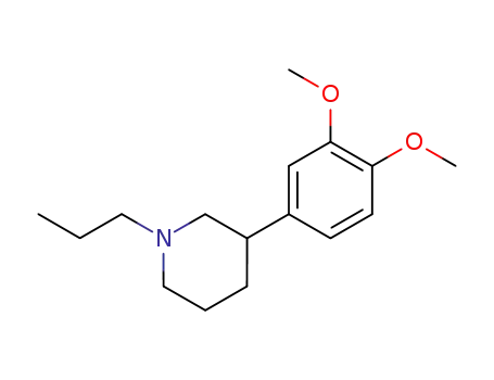Piperidine, 3-(3,4-dimethoxyphenyl)-1-propyl-