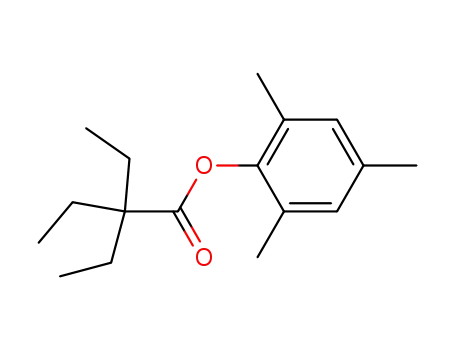 2,4,6-Trimethylphenyl 2,2-diethylbutanoate