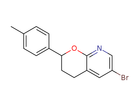 102830-66-0,6-bromo-2-(4-methylphenyl)-3,4-dihydro-2H-pyrano[2,3-b]pyridine,