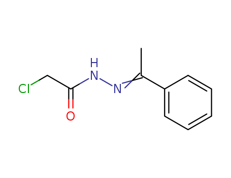 Acetic acid, 2-chloro-,2-(1-phenylethylidene)hydrazide cas  29043-57-0