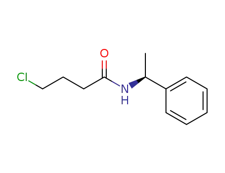 Molecular Structure of 450370-35-1 ((S)-N-(1-phenylethyl)-4-chlorobutyrylamide)