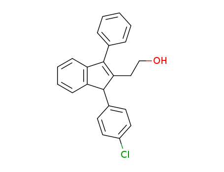 1H-Indene-2-ethanol, 1-(4-chlorophenyl)-3-phenyl-