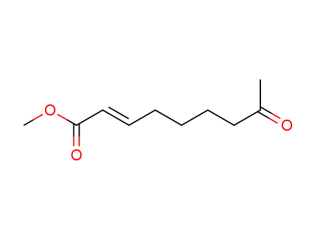 Molecular Structure of 28979-90-0 (8-oxo-(E)-non-2-enoic acid methyl ester)
