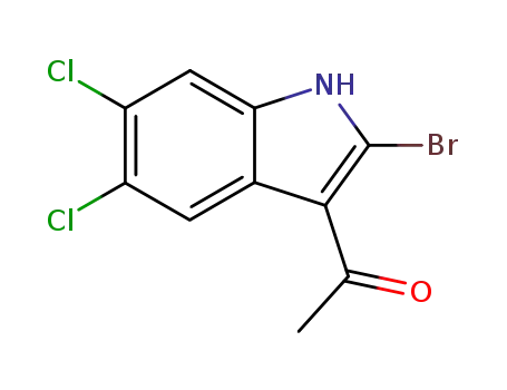 1-(2-bromo-5,6-dichloro-1H-indol-3-yl)ethanone