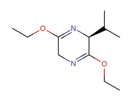 (S)-2,5-Dihydro-3, 6-diethoxy-2-isopropylpyrazine