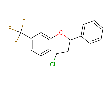 Molecular Structure of 200004-12-2 (Benzene, 1-(3-chloro-1-phenylpropoxy)-3-(trifluoromethyl)-)