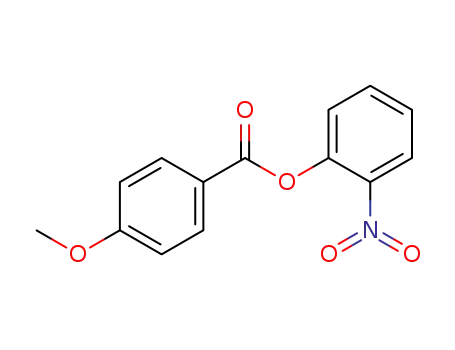 Molecular Structure of 7464-45-1 (2-nitrophenyl 4-methoxybenzoate)