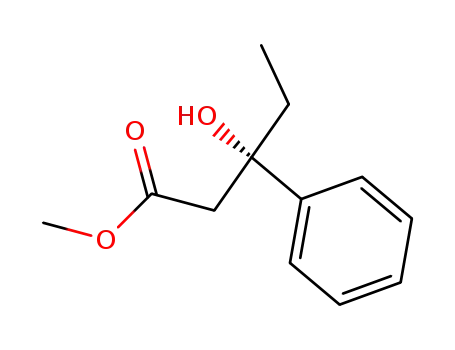 (S)-3-hydroxy-3-phenylpentanoic acid methyl ester