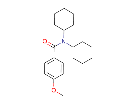 Benzamide, N,N-dicyclohexyl-4-methoxy-