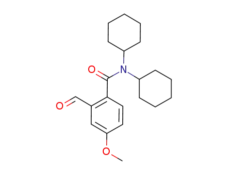 Benzamide, N,N-dicyclohexyl-2-formyl-4-methoxy-