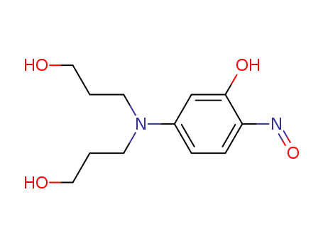 5-[bis-(3-hydroxy-propyl)-amino]-2-nitroso-phenol