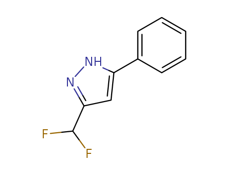 3-Difluoromethyl-5-phenylpyrazole cas no. 122980-86-3 98%