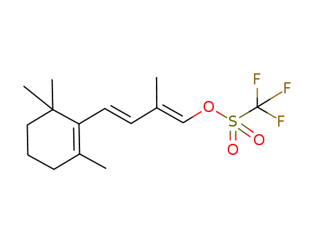 (1E,3E)-2-methyl-1-[(trifluoromethanesulfonyl)oxy]-4-(2,6,6-trimethylcyclohex-1-en-1-yl)buta-1,3-diene