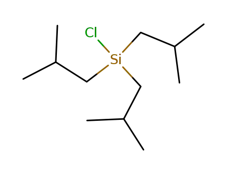 Molecular Structure of 13154-25-1 (Triisobutylchlorosilane)