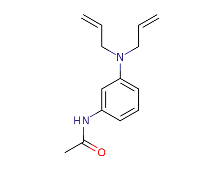 Molecular Structure of 69962-41-0 (3-(N,N-Diallyl)aminoacetanilide)