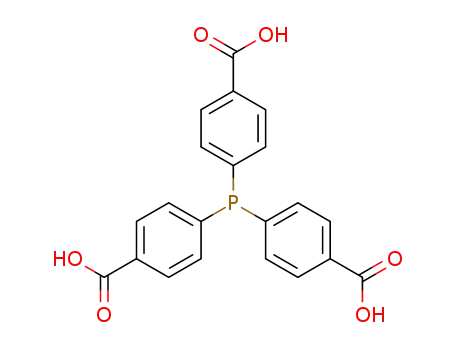 Molecular Structure of 22836-27-7 (Benzoic acid, 4,4',4''-phosphinidynetris-)