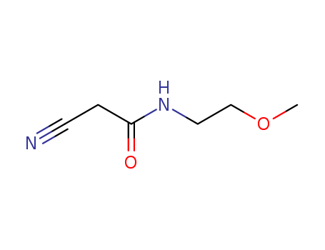 2-cyano-N-(2-methoxyethyl)acetamide(15029-44-4)