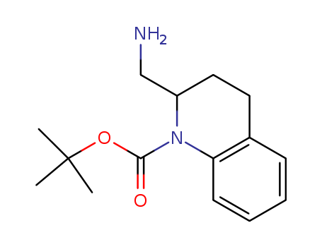 2-(Aminomethyl)-3,4-dihydro-1(2H)-quinolinecarboxylic acid 1,1-dimethylethyl ester
