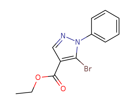 ethyl 5-bromo-1-phenylpyrazole-4-carboxylate cas no. 98534-71-5 96%