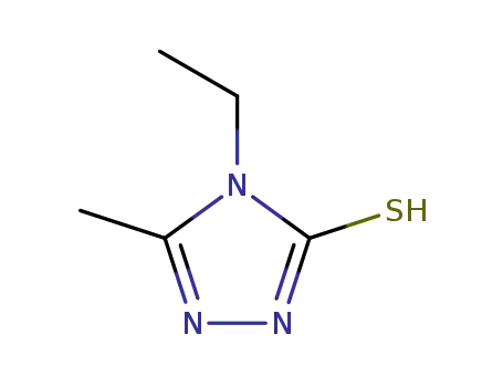 Molecular Structure of 6232-85-5 (4-ETHYL-5-METHYL-4H-1,2,4-TRIAZOLE-3-THIOL)