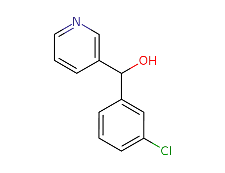 3-Pyridinemethanol, a-(3-chlorophenyl)-