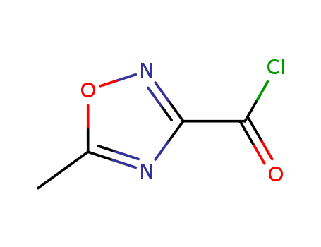 1,2,4-OXADIAZOLE-3-CARBONYL CHLORIDE,5-METHYL-CAS