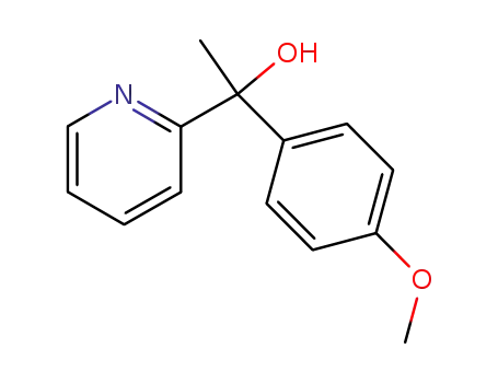 1-(4-methoxyphenyl)-1-(pyridin-2-yl)ethanol