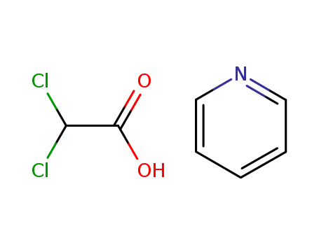 Molecular Structure of 16983-41-8 (Acetic acid, dichloro-, compd. with pyridine (1:1))