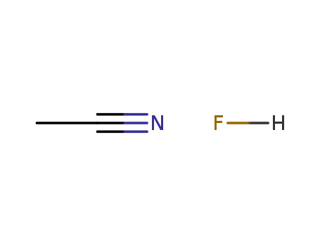 Molecular Structure of 78971-71-8 (Acetonitrile, hydrofluoride)