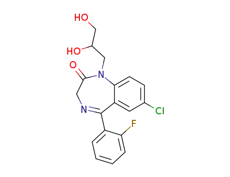 Molecular Structure of 52829-30-8 (Proflazepam)