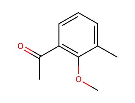 Molecular Structure of 6342-75-2 (1-(2-methoxy-3-methylphenyl)ethanone)