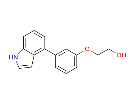 2-[3-(1H-Indol<sub>4</sub>-yl)-phenoxy]-ethanol