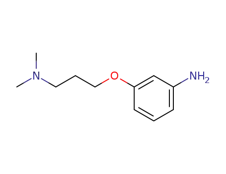 Molecular Structure of 1135-26-8 (3-(3-DIMETHYLAMINO-PROPOXY)-PHENYLAMINE)