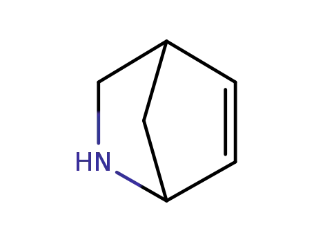 Molecular Structure of 6671-85-8 (2-Azabicyclo[2.2.1]hept-5-ene)